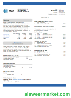 Texas AT&T telecommunications utility business bill,  page 2, SCR